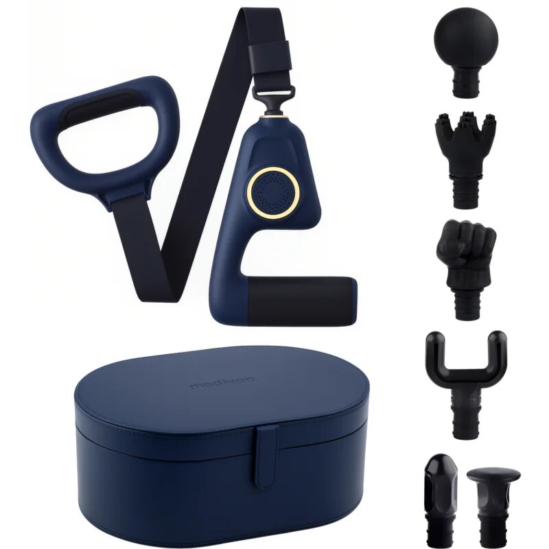 Medivon Gun ViPrime pistol de masaj cu accesorii 1 buc