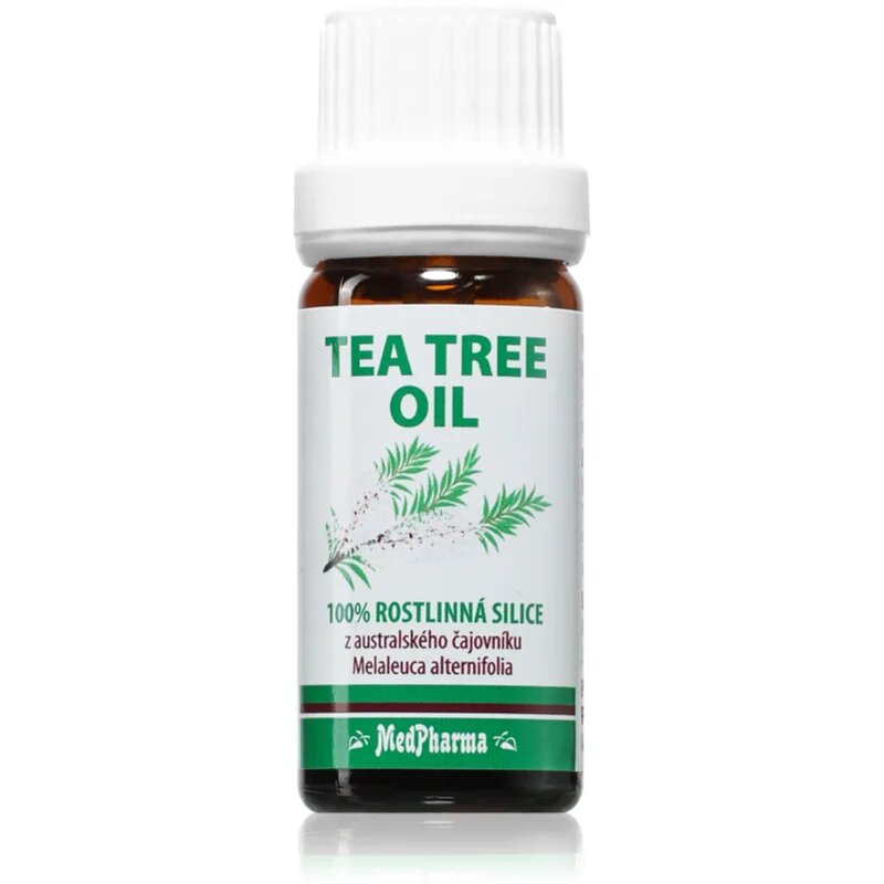 MedPharma Tea Tree Oil ulei din arbore de ceai presat la rece cu efect antiseptic 10 ml