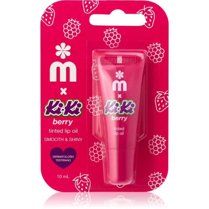Melem KiKi Strawberry and Raspberry ulei pentru buze 10 ml