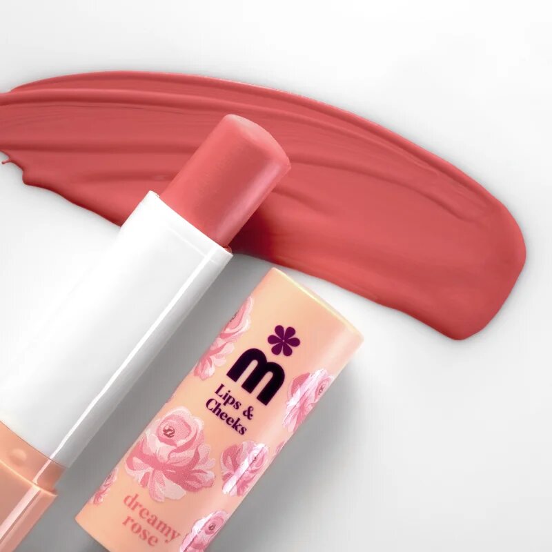 Melem Lips&Cheeks Dreamy Rose balsam tonic pentru buze si obraji 4.5 g