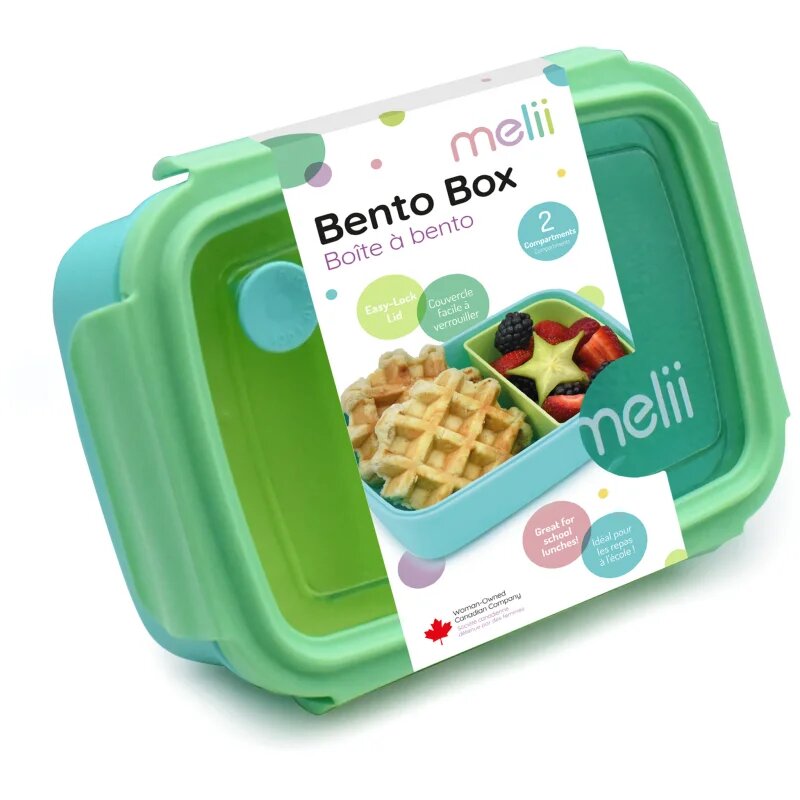 Bento Box caserolă de mâncare Blue Mint Lime 880 ml