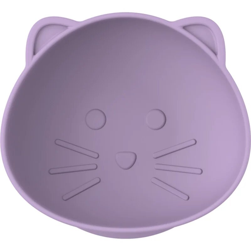 Melii Silicone Suction Bowl bol din silicon cu ventuză Cat 2x300 ml