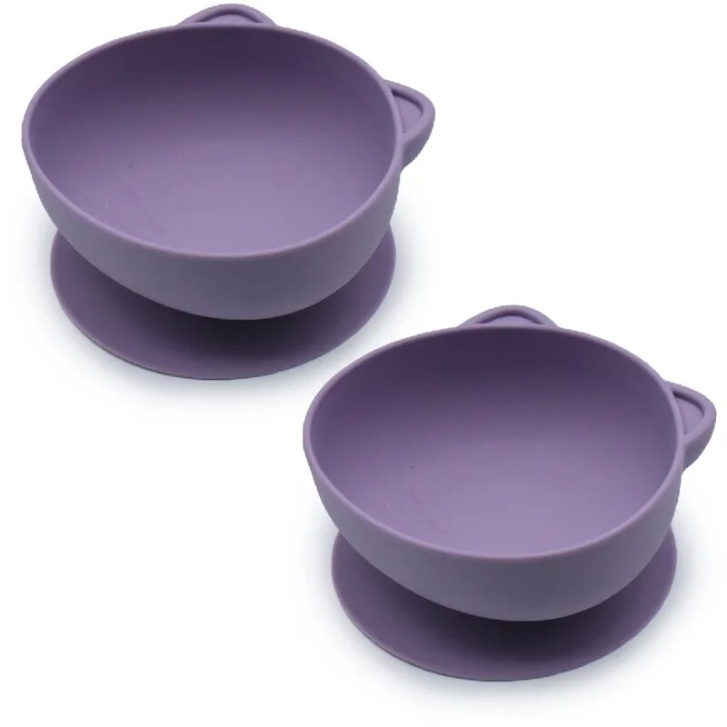 Melii Silicone Suction Bowl bol din silicon cu ventuză Cat 2x300 ml