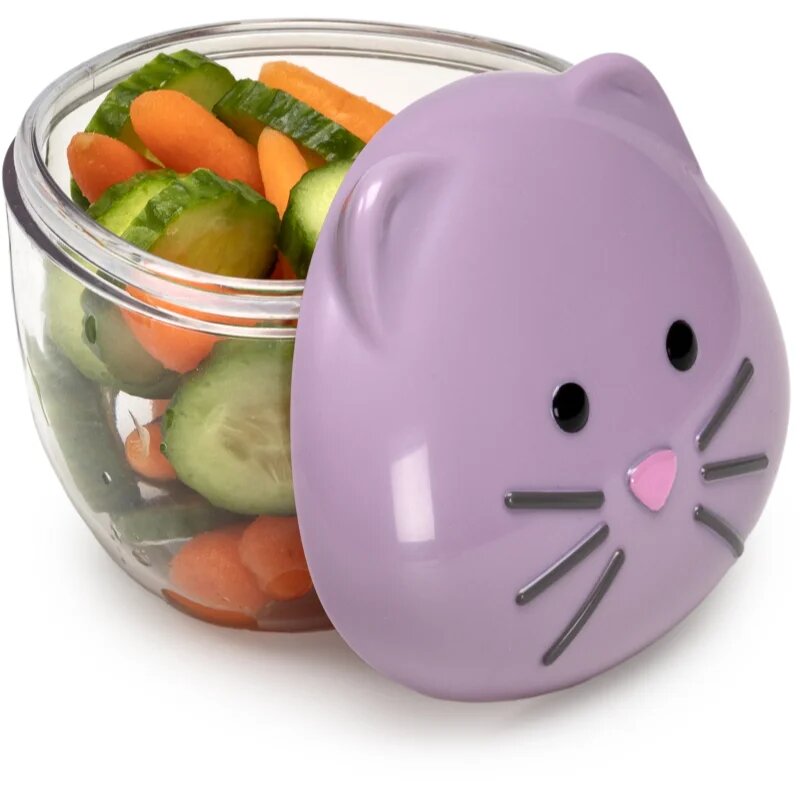 Melii Snack Container caserolă de mâncare Cat 232 ml