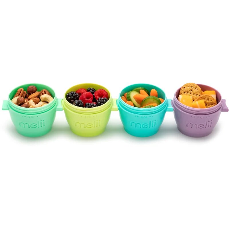 Melii Snap&Go castron pentru gustare 4x118 ml