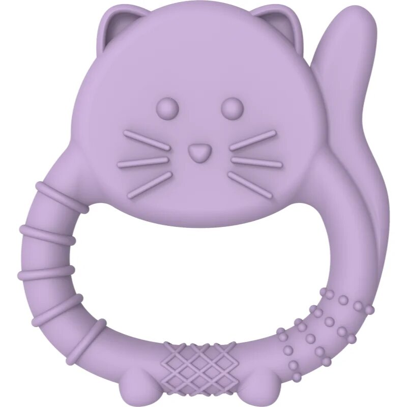 Melii Teethers jucărie pentru dentiție Bulldog & Cat 2 buc