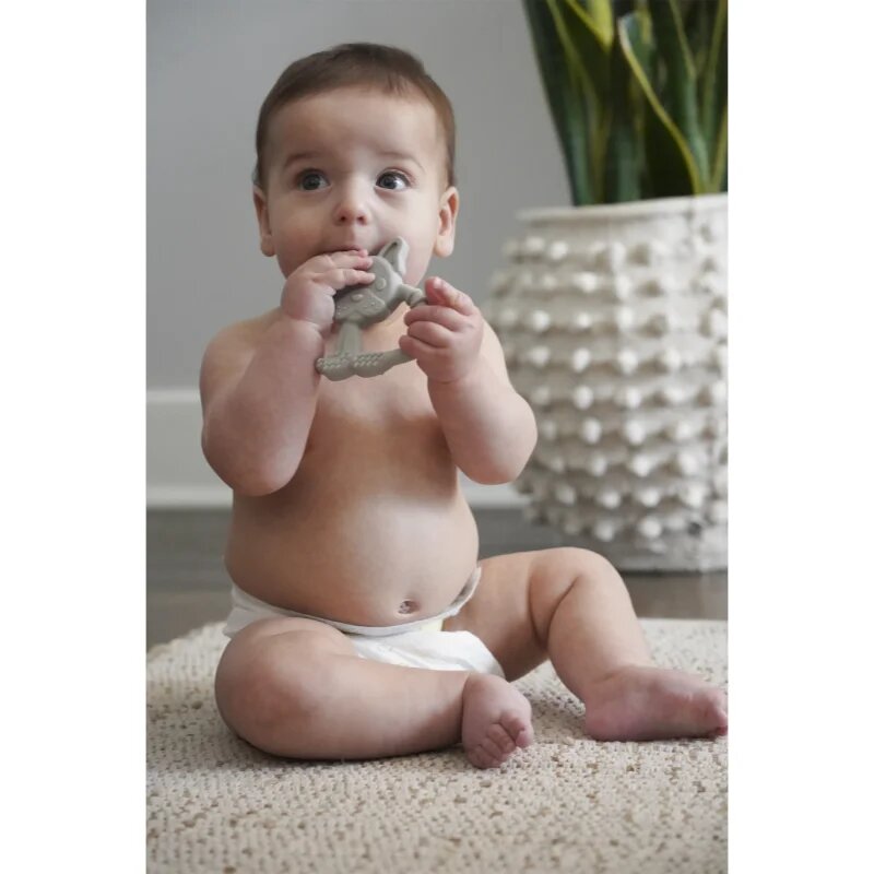 Melii Teethers jucărie pentru dentiție Bulldog & Cat 2 buc