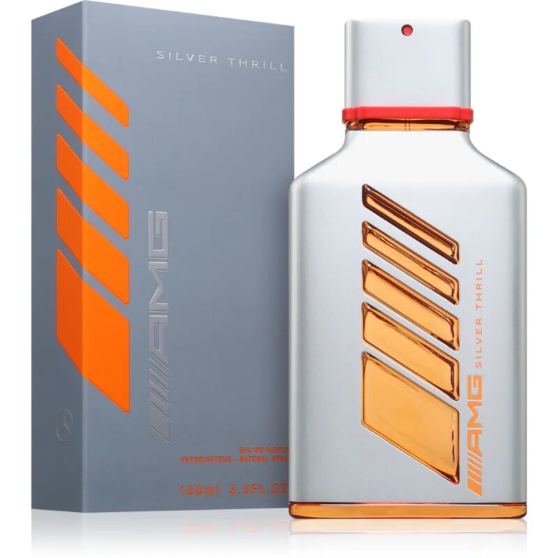 Mercedes-Benz AMG Silver Thrill Eau de Parfum pentru bărbați 100 ml