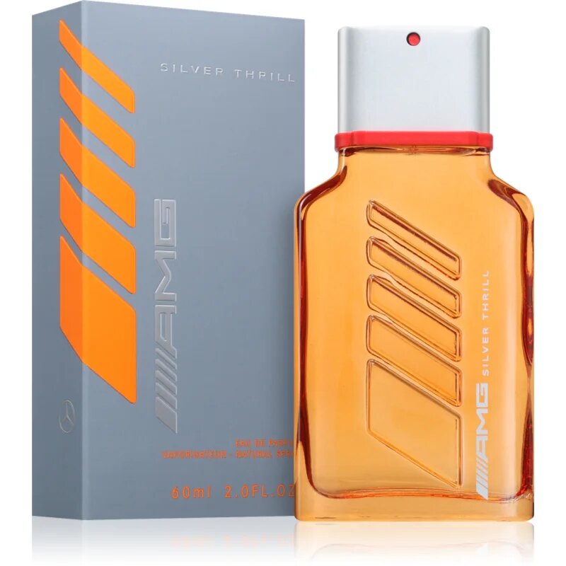 Mercedes-Benz AMG Silver Thrill Eau de Parfum pentru bărbați 60 ml