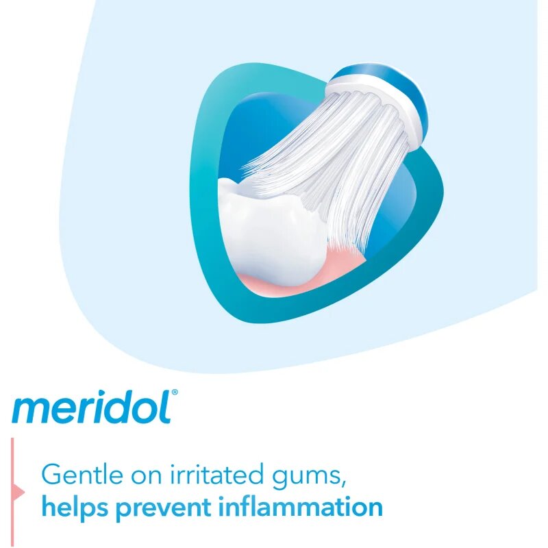 Meridol Gum Protection Soft perie de dinti fin 1 buc