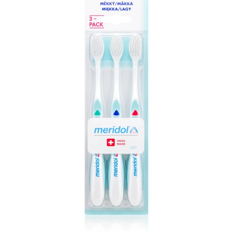 Meridol Gum Protection Soft periuta de dintiSoft 3 buc