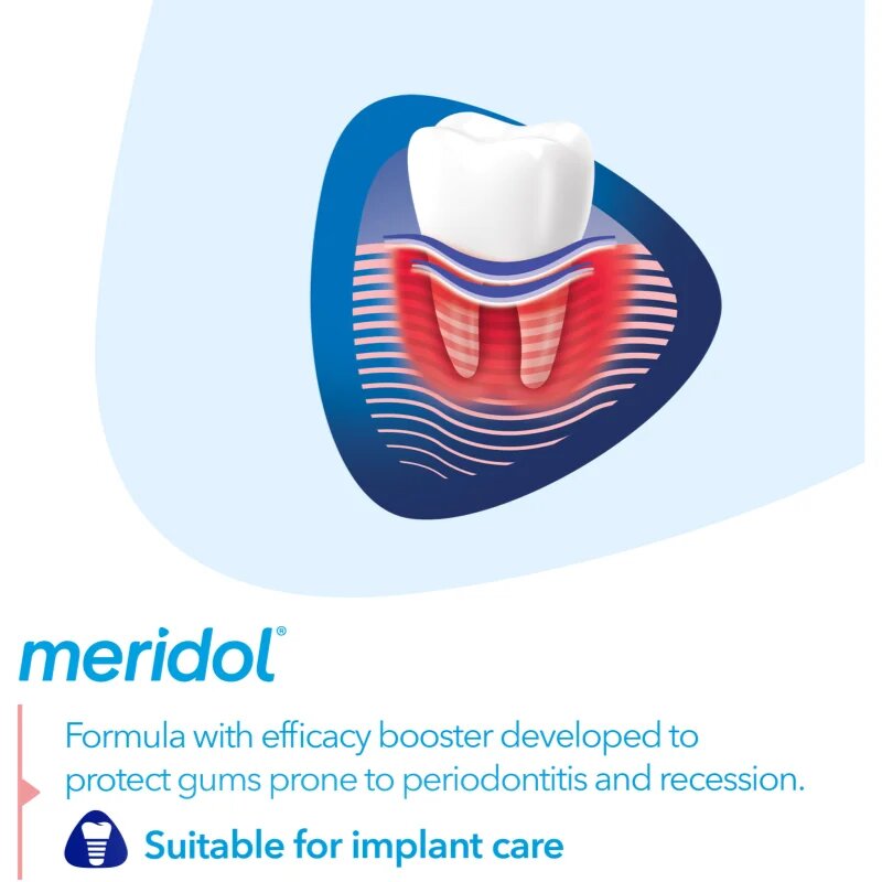 Meridol Parodont Expert Pata de dinti impotriva sangerarilor gingivale si a parodontiteti. 3x75 ml