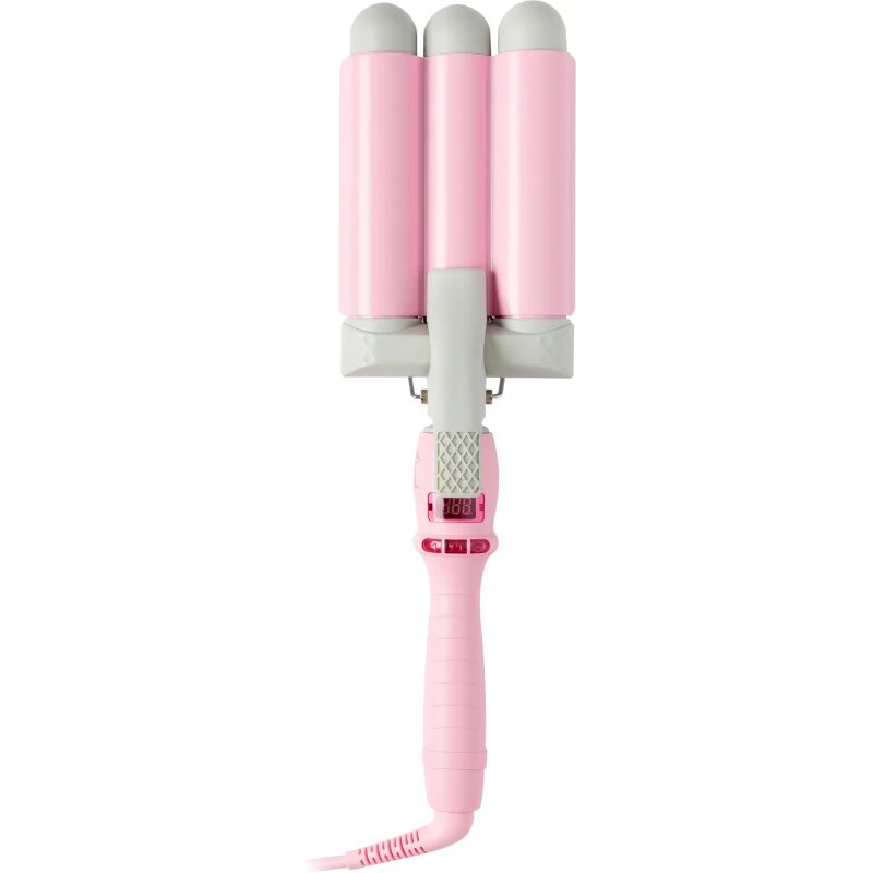 Pro Waver 32 mm ondulator triplu pentru păr Pink 1 buc