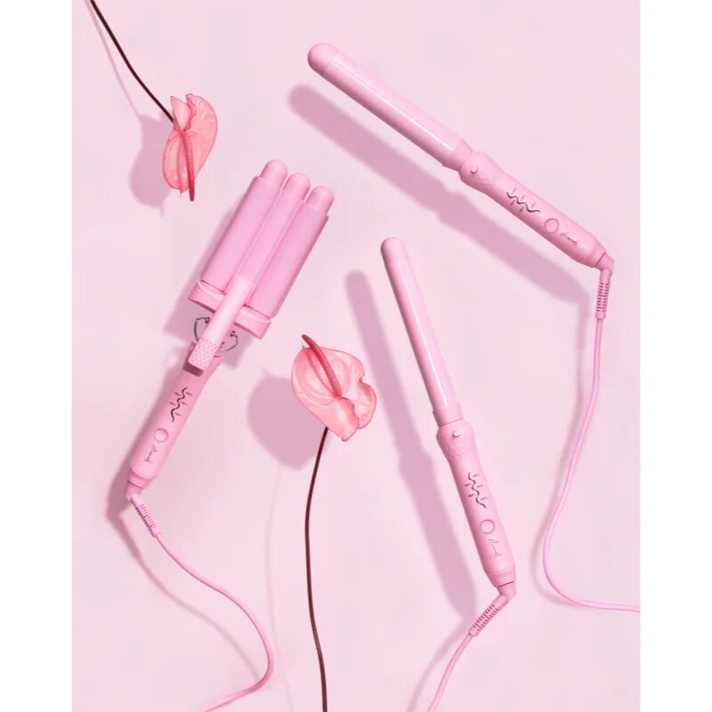 Mermade The Style Wand ondulator pentru par Pink 1 buc