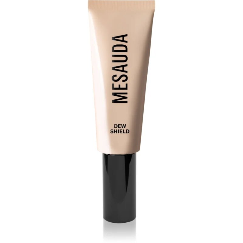 Mesauda Dew Shield crema tonica iluminatoare cu efect de hidratare SPF 20 culoare Light 102 40 ml