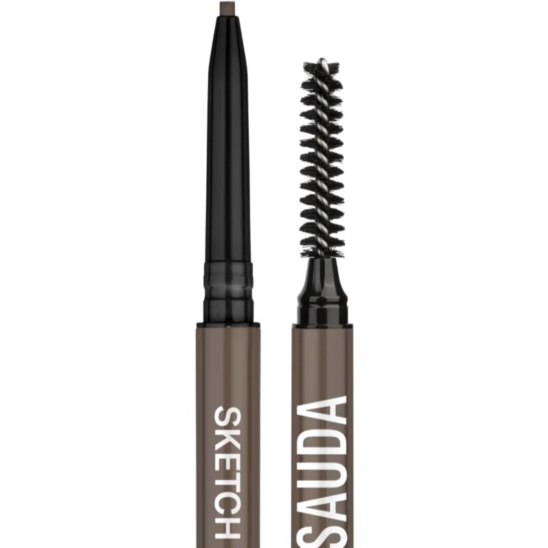 Mesauda Sketch Brows creion pentru sprancene cu pensula culoare 102 Brunette 0.09 g