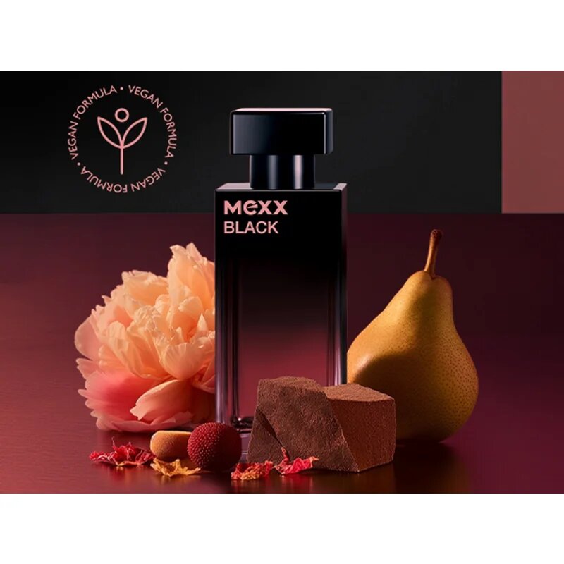 Mexx Black For Her Eau de Toilette pentru femei 15 ml
