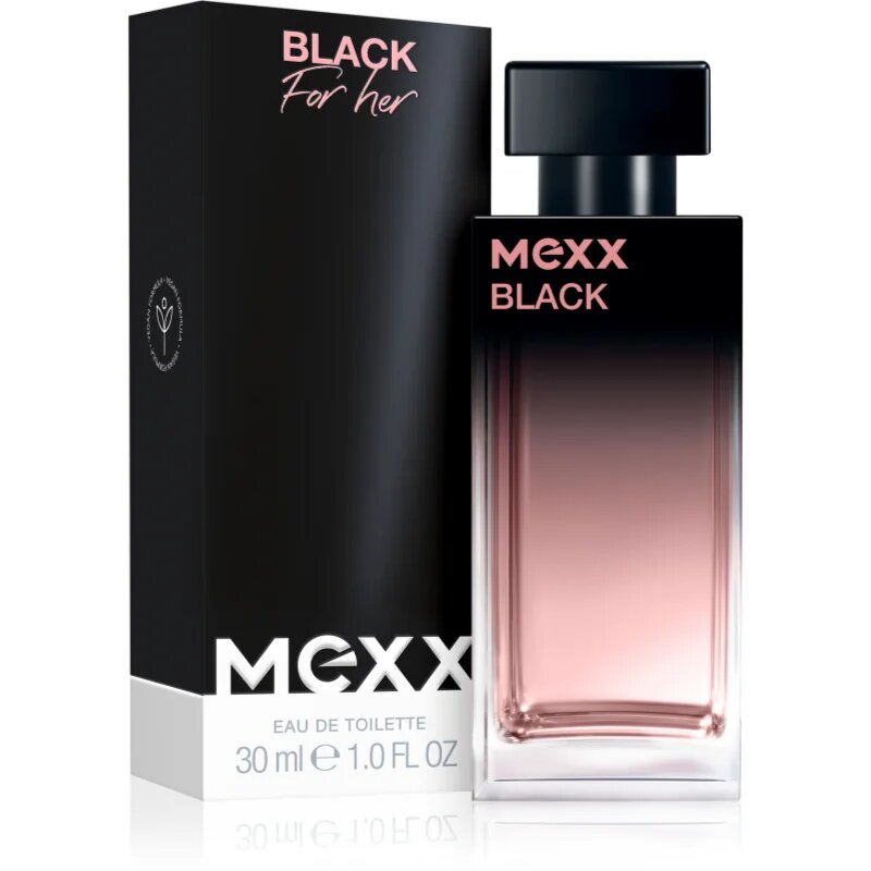 Mexx Black For Her Eau de Toilette pentru femei 30 ml