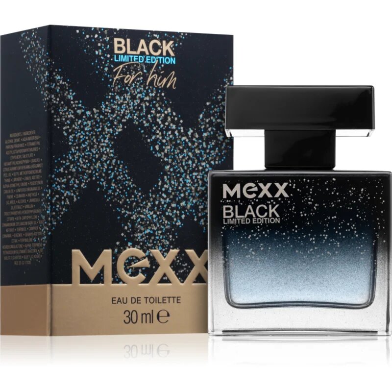 Mexx Black Man Eau de Toilette pentru bărbați 30 ml