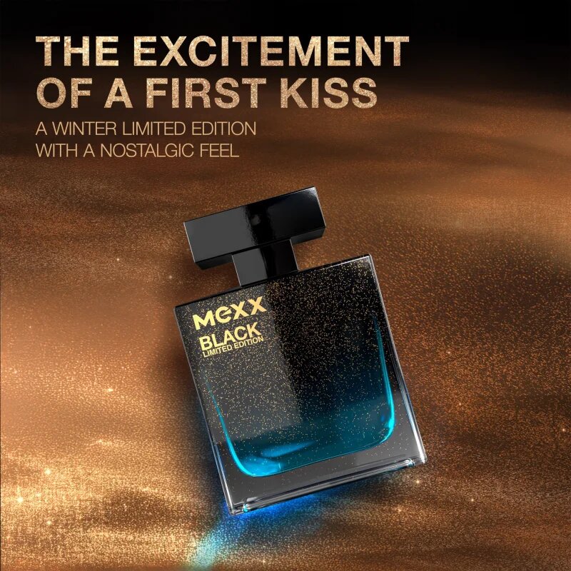Mexx Black Man Eau de Toilette pentru bărbați 30 ml