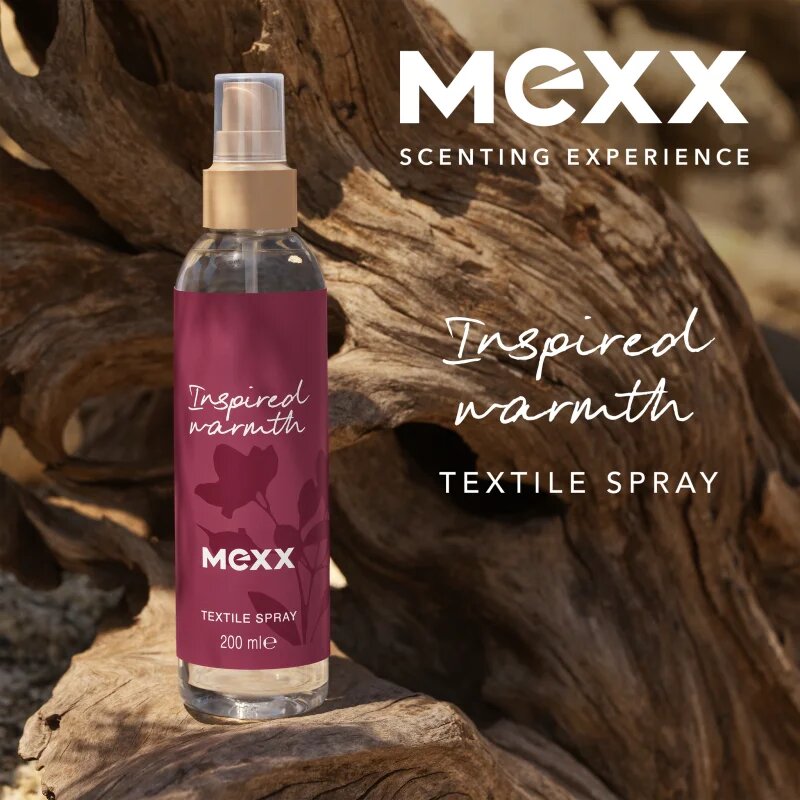 Mexx Inspired Warmth odorizant pentru textile 200 ml