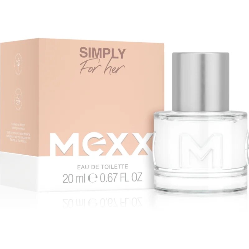 Mexx Simply For Her New Eau de Toilette pentru femei 20 ml