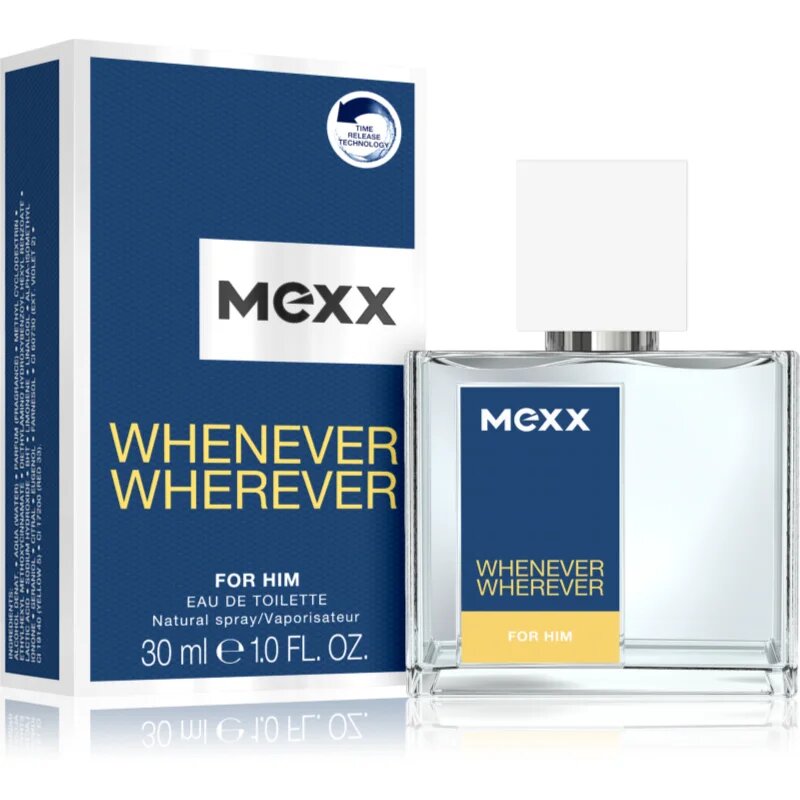 Mexx Whenever Wherever For Him Eau de Toilette pentru bărbați 30 ml
