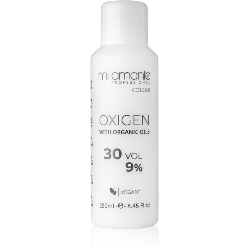 Mi Amante Professional Colori Oxigen With Organic Oils lotiune activa pentru uz profesonial 9% 30.Vol 250 ml