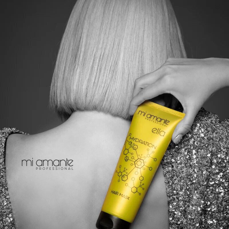 Mi Amante Professional Ella Hydration Hair Mask masca pentru hidratare intensa pentru păr uscat și deteriorat 250 ml