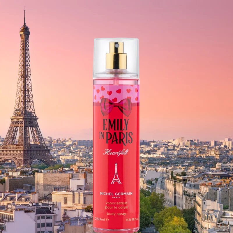Michel Germain Emily in Paris Heartfelt spray de corp parfumat pentru femei 236 ml