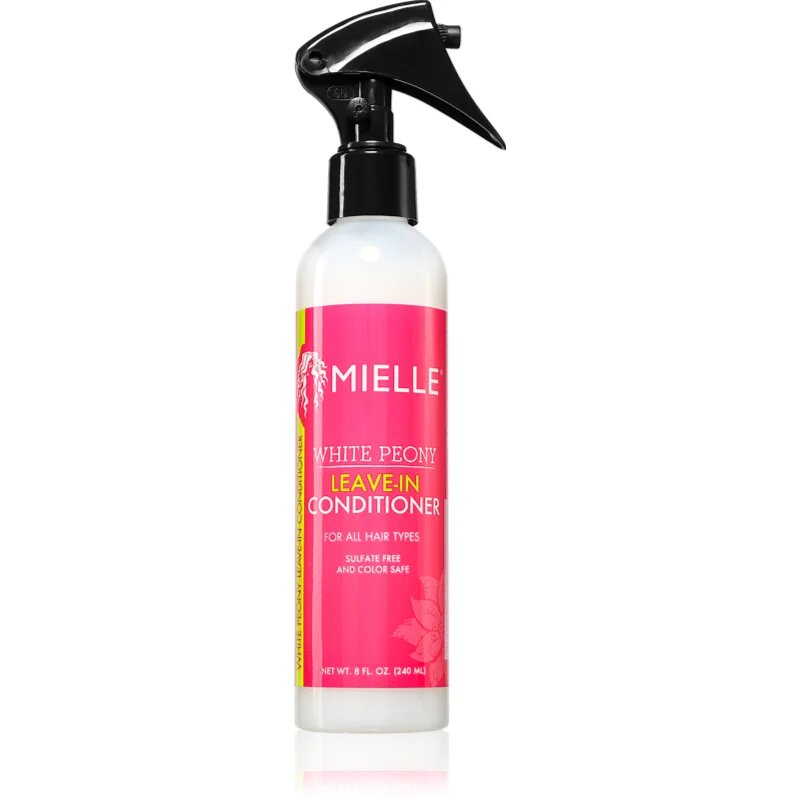 Mielle Organics White Peony Leave-In Conditioner balsam (nu necesita clatire) pentru toate tipurile de păr 240 ml