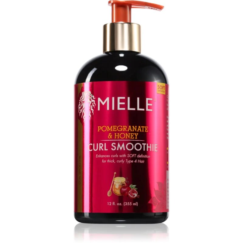 Mielle Pomegranate & Honey Curl Smoothie balsam (nu necesita clatire) pentru par ondulat si cret 355 ml