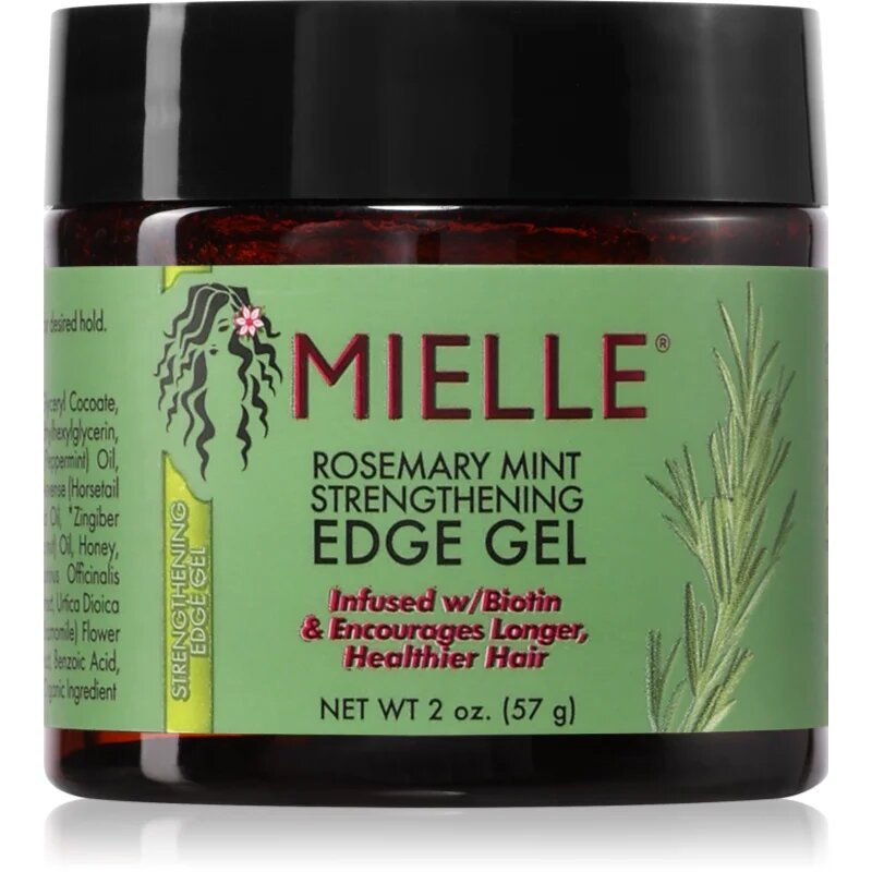 Mielle Rosemary Mint Strengthening Edge Gel gel de par cu efect de nutritiv 57 g