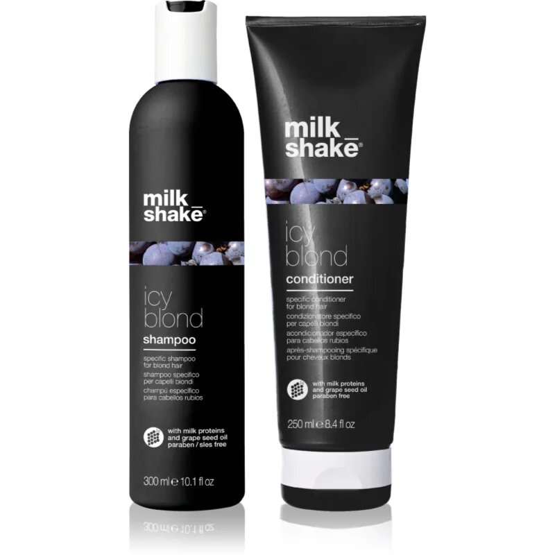 milk_shake® Duo pack Icy Blond set pentru parul blond cu suvite