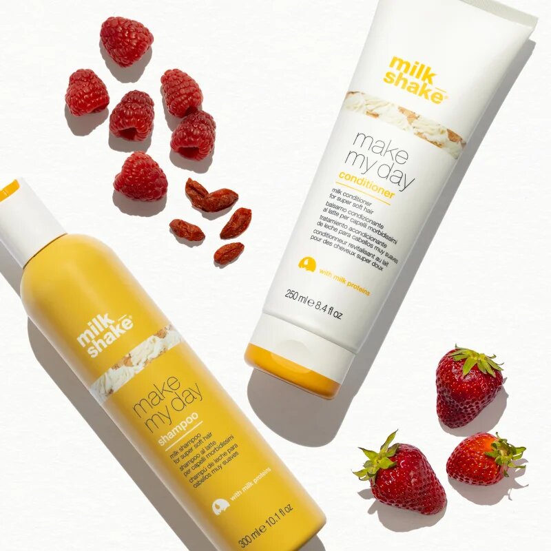 milk_shake® Duo pack Make My Day set cu proteine pentru toate tipurile de par 2 buc