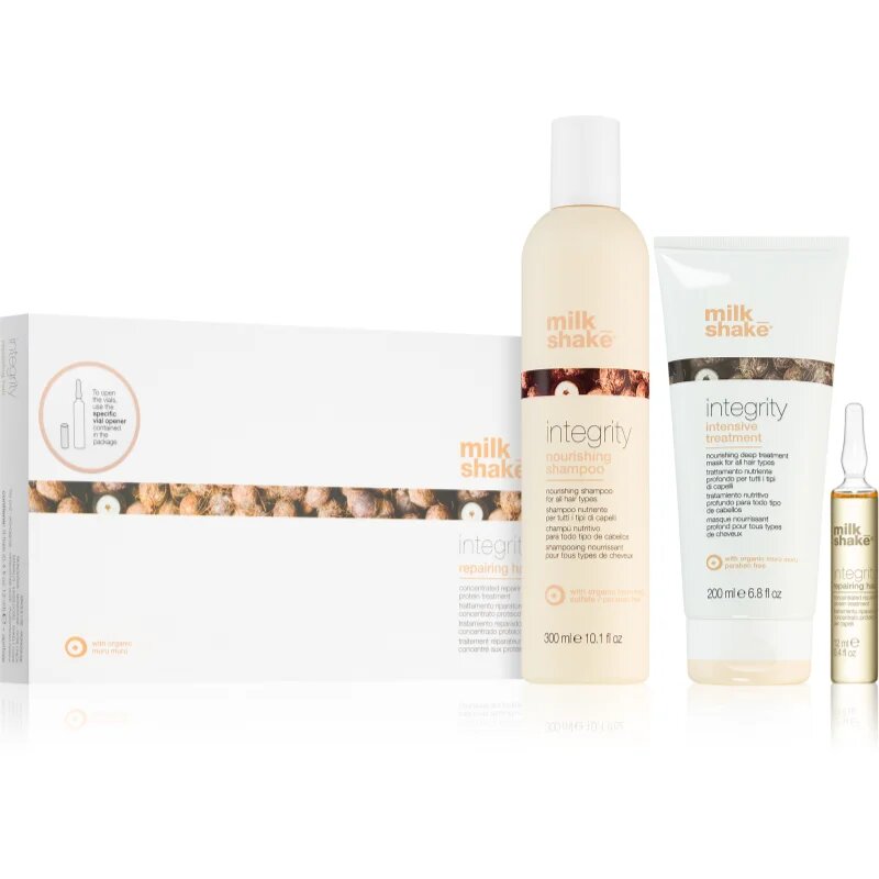 milk_shake® Integrity Set with Treatment set pentru par deteriorat