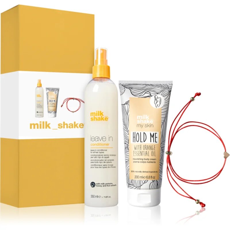 milk_shake® Leave-in Treatments Gift Set set cadou pentru par si corp pentru femei