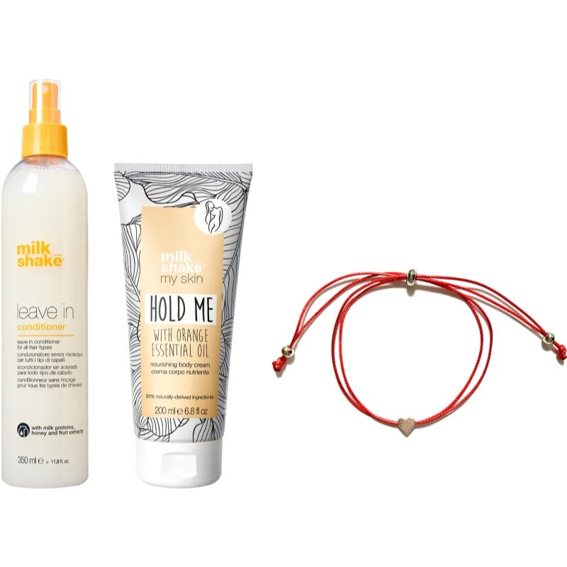 milk_shake® Leave-in Treatments Gift Set set cadou pentru par si corp pentru femei
