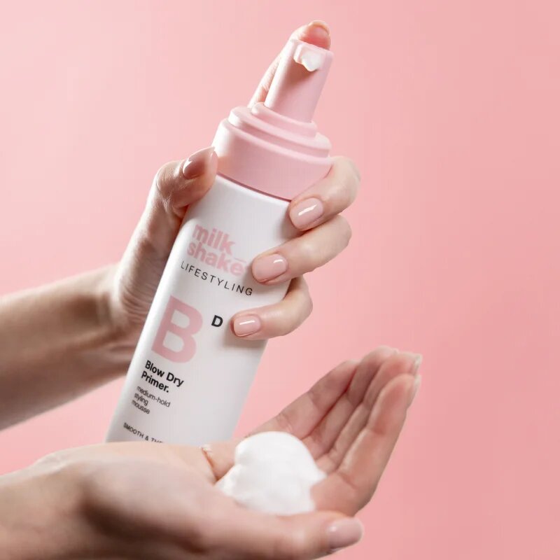 milk_shake® Lifestyling Blow Dry Primer spumă protectoare pentru coafare 200 ml
