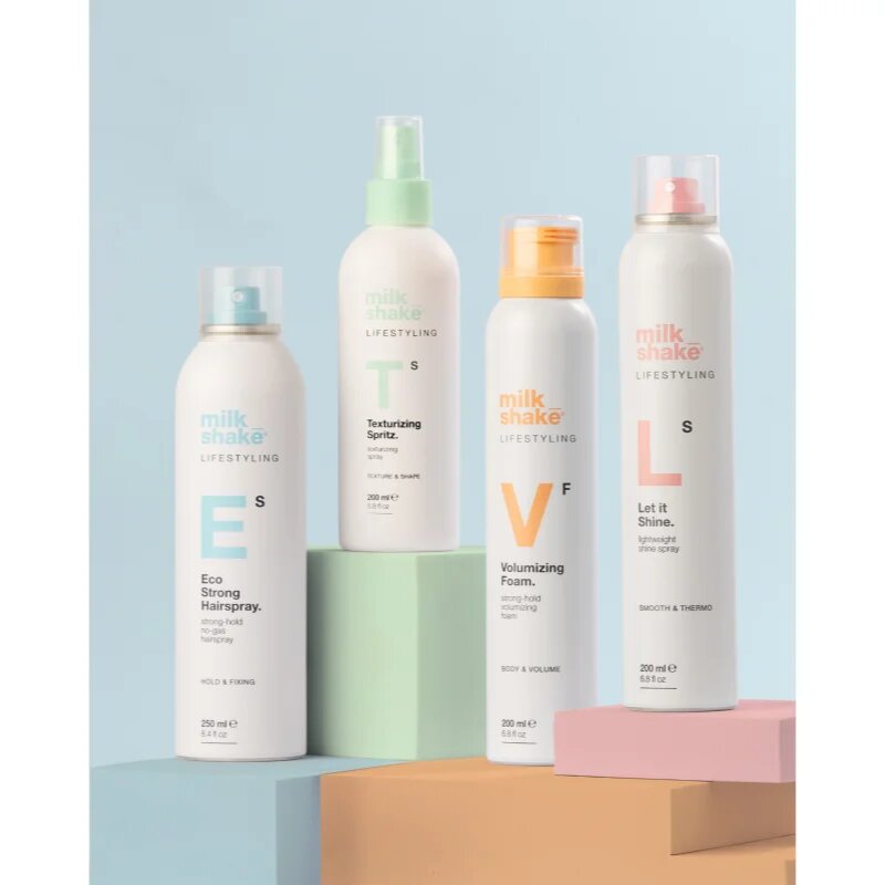 milk_shake® Lifestyling Let it shine spray pentru strălucire 200 ml