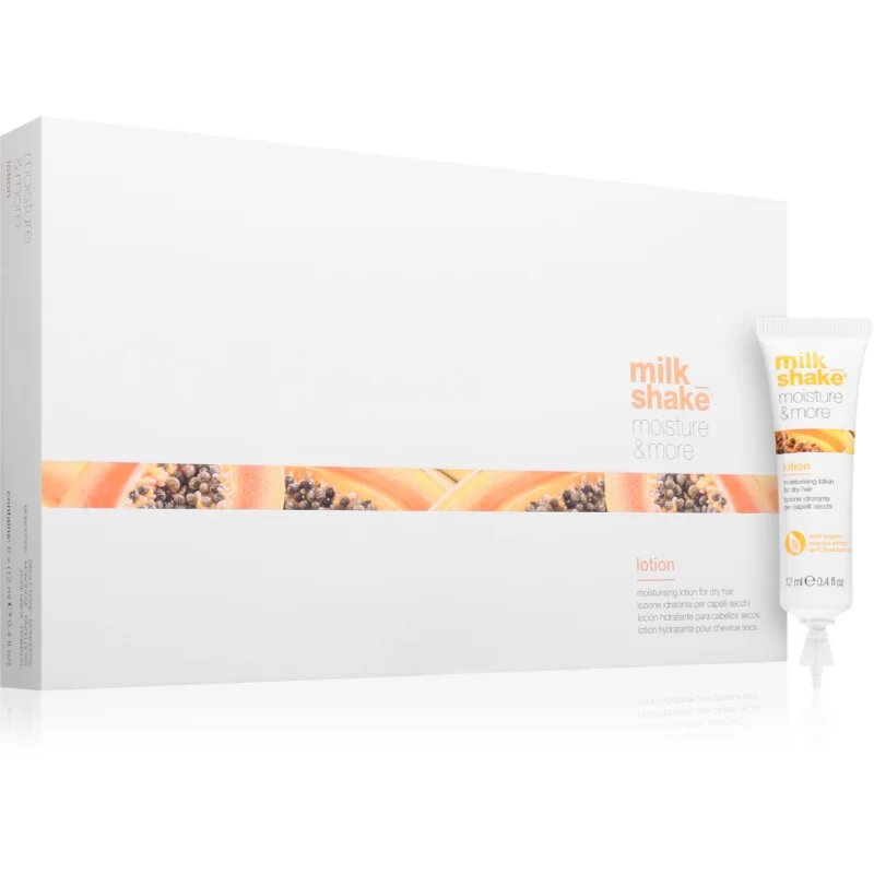 milk_shake® Moisture & More Lotion lapte hidratant pentru par uscat 6x12 ml