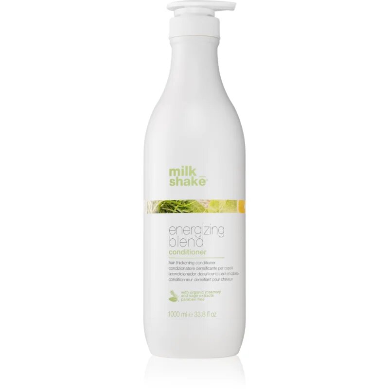 milk_shake® Scalp Care Energizing Blend balsam energizant pentru păr fin slab și casant fără parabeni 1000 ml