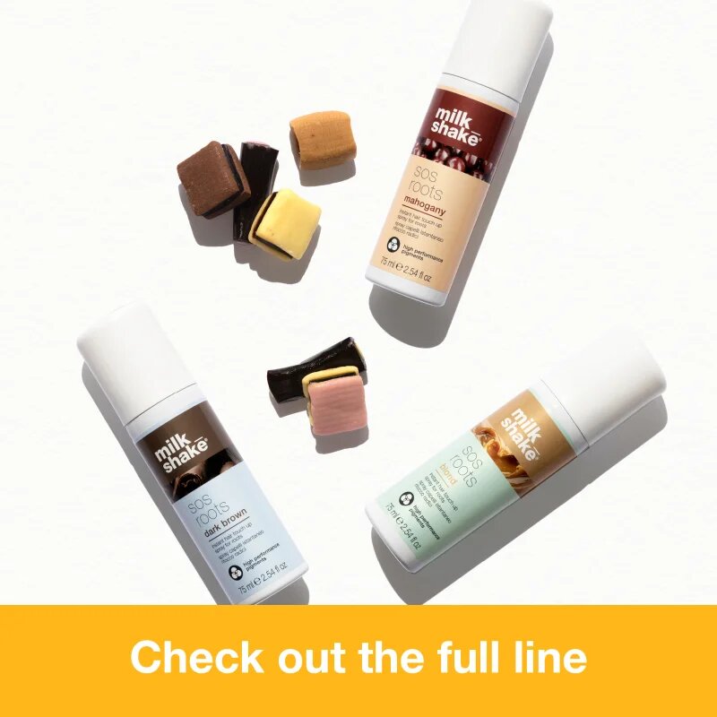 milk_shake® Sos Roots spray instant pentru camuflarea rădăcinilor crescute Blond 75 ml