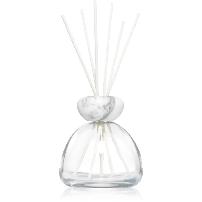 Millefiori Air Design Marble Glass Clear aroma difuzor fara rezerva White Cap 1 buc