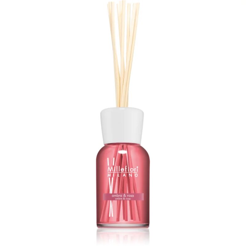 Millefiori Ambra & Rosa difuzor de aroma 500 ml