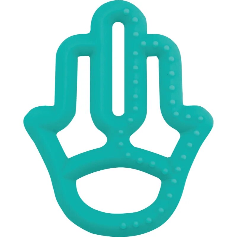 Minikoioi Teether Silicone jucărie pentru dentiție 3m+ Green 1 buc