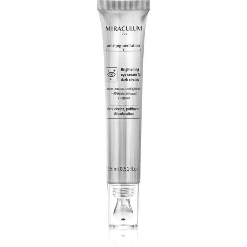 Miraculum Anti- Pigmentation cremă iluminatoare împotriva cearcănelor și a pungilor de sub ochi 15 ml