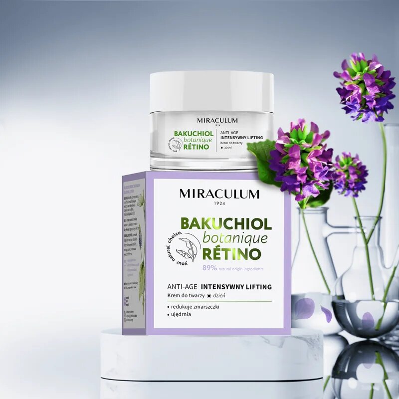Miraculum Bakuchiol crema de zi pentru fermitate 50 ml