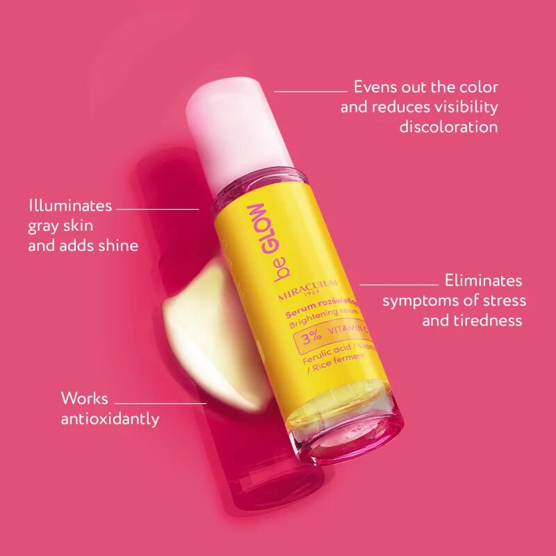 Miraculum be GLOW ser stralucire cu vitamina C 30 ml
