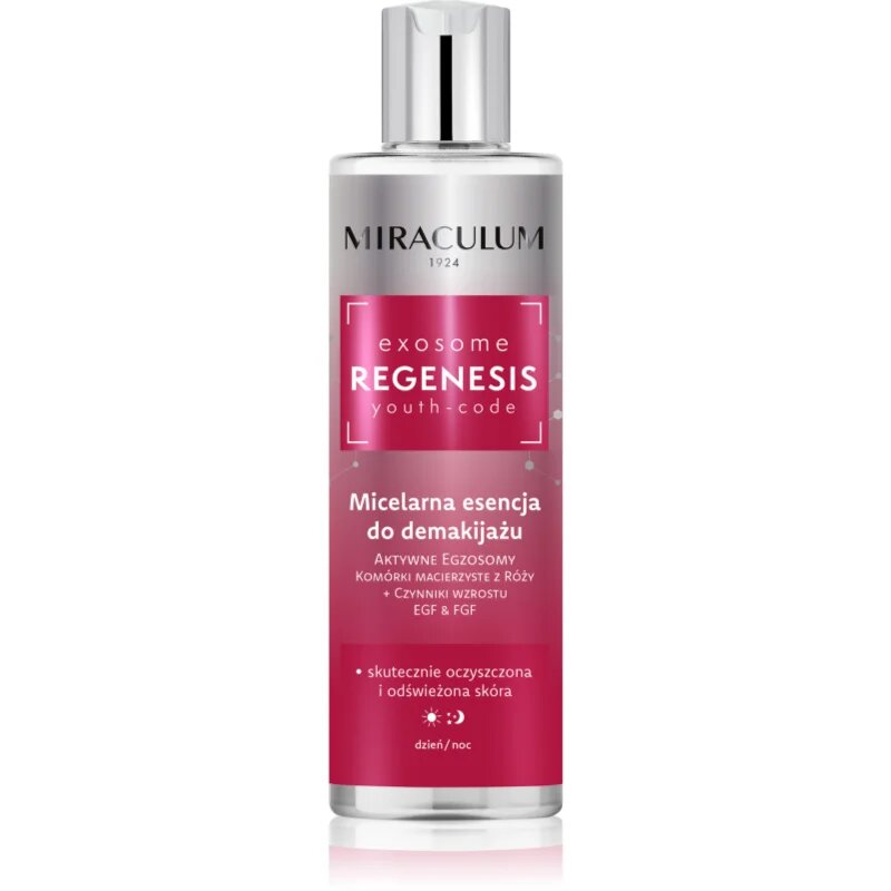 Miraculum Exosome Regenesis Apa micela cu efect de curatare si indepartare a machiajului 200 ml